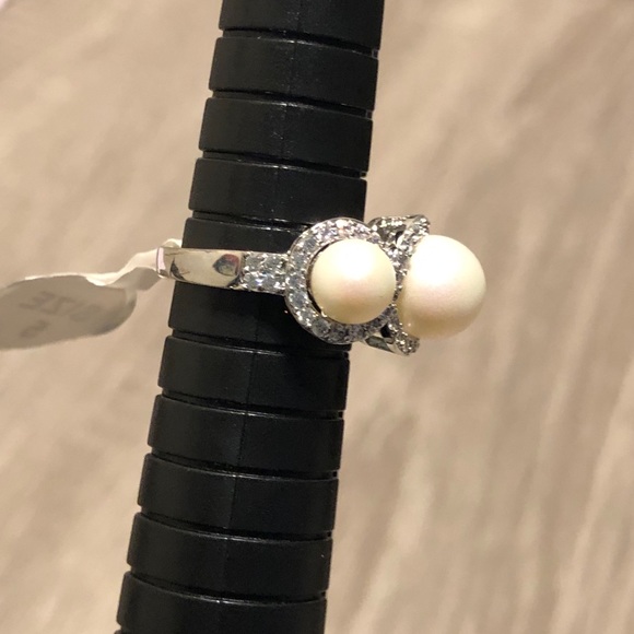 NEW Fragrant Jewels Mermaid Pearl Ring Size 5 - Picture 4 of 4